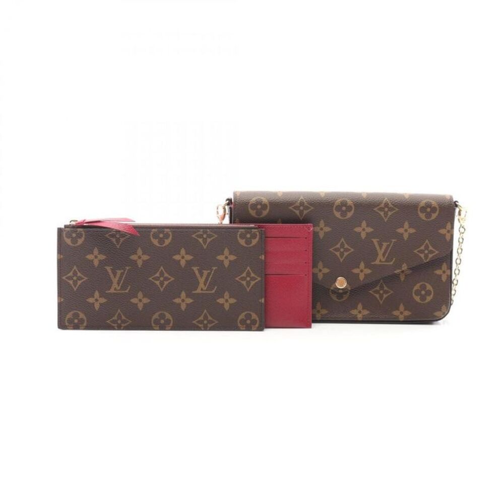 Pre Loved louis vuitton Favorite Chain Wallet Women brown | brown Crossbody Bags - Picture 7 of 7